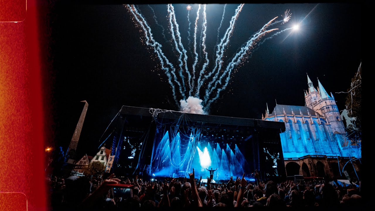 Clueso - Live auf dem Domplatz 2022 - erfurt-video.de